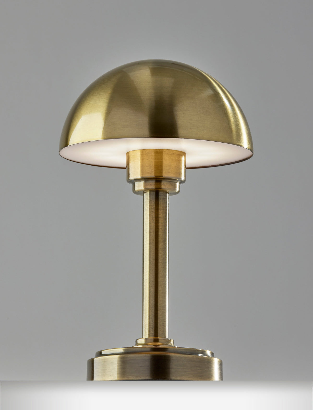 Ollie LED Cordless Table Lamp- Antique Brass