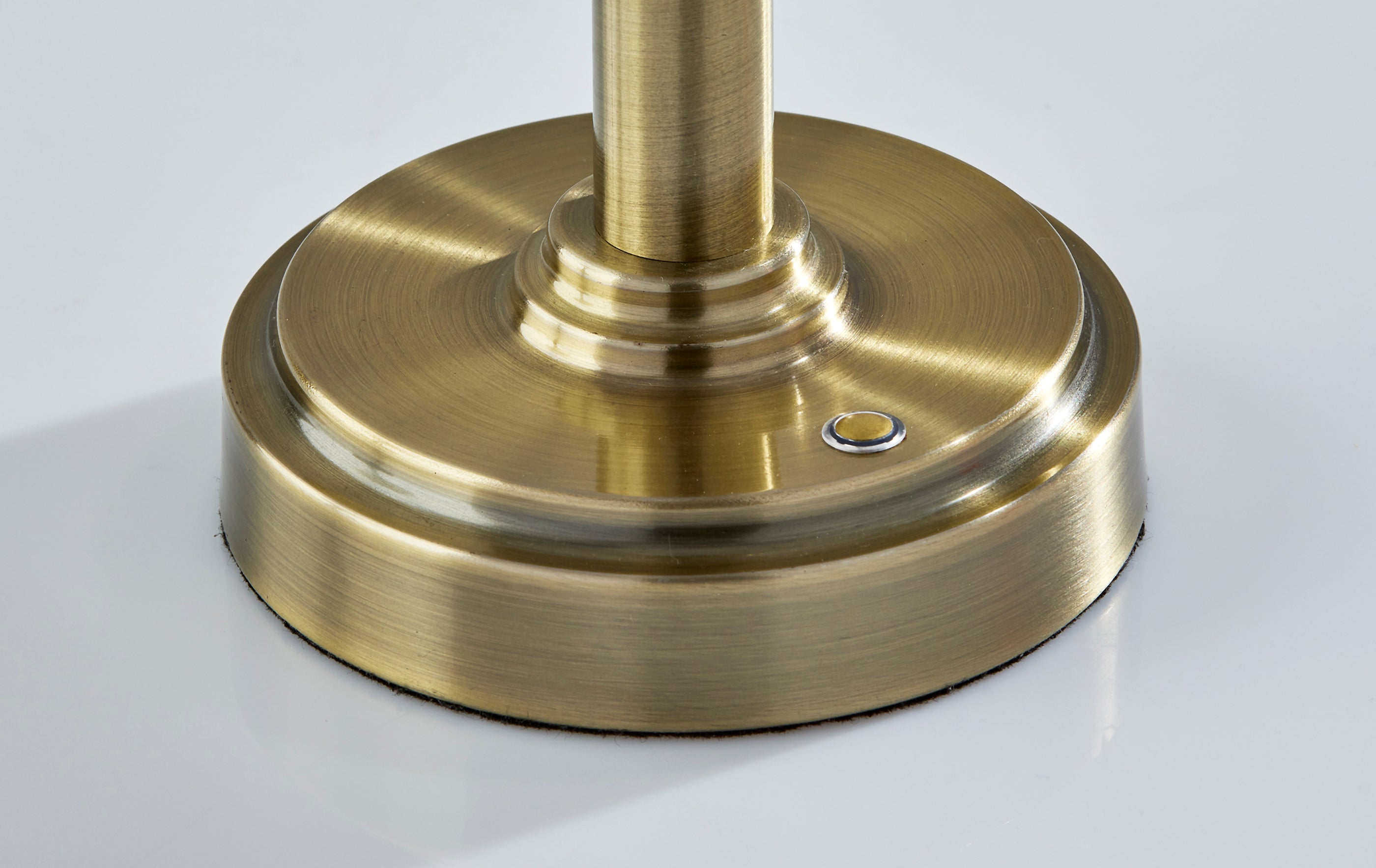 Ollie LED Cordless Table Lamp- Antique Brass