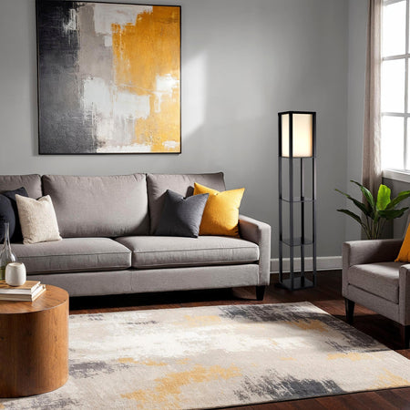 Titan Tall Shelf Floor Lamp