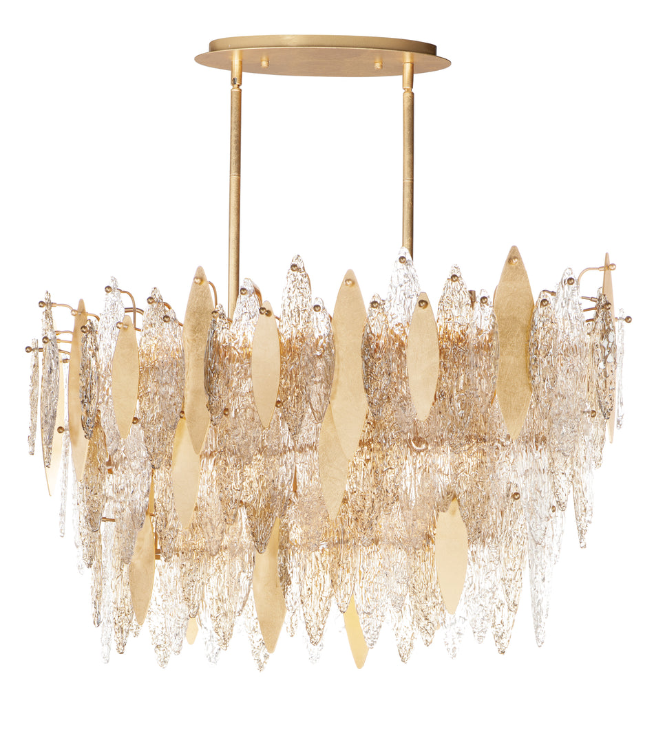 Majestic 18-Light Linear Chandelier