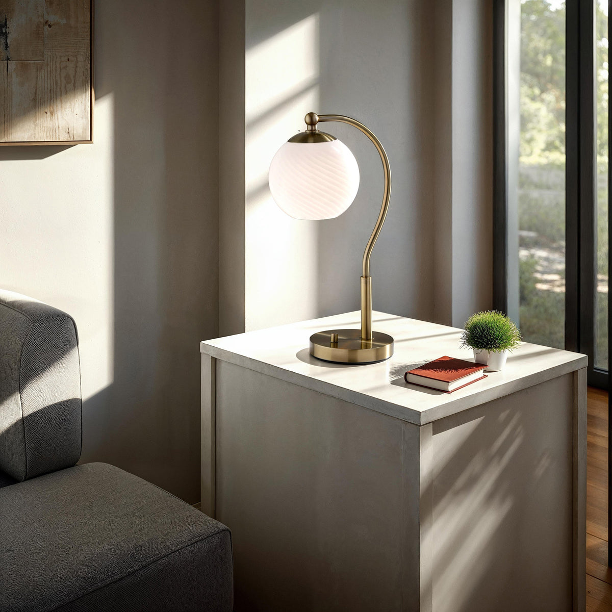 Swirl Desk Lamp