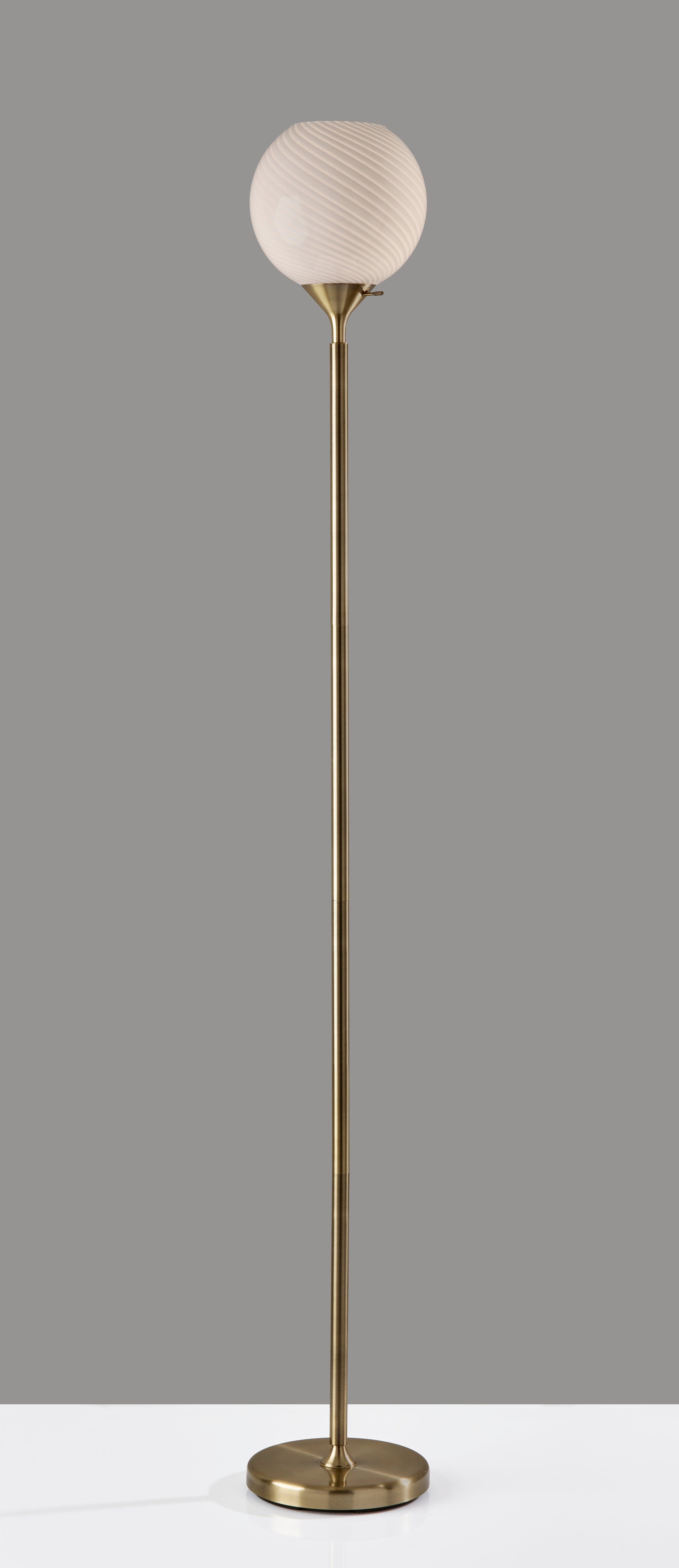 Swirl Torchiere