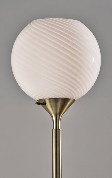Swirl Torchiere