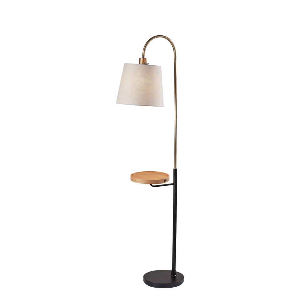 Jeffrey Shelf Floor Lamp
