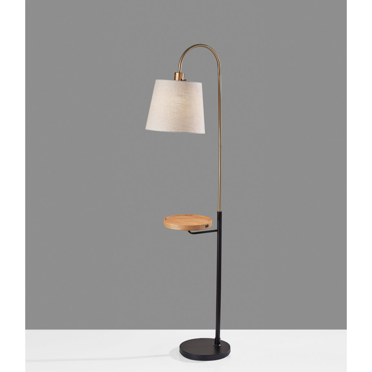 Jeffrey Shelf Floor Lamp
