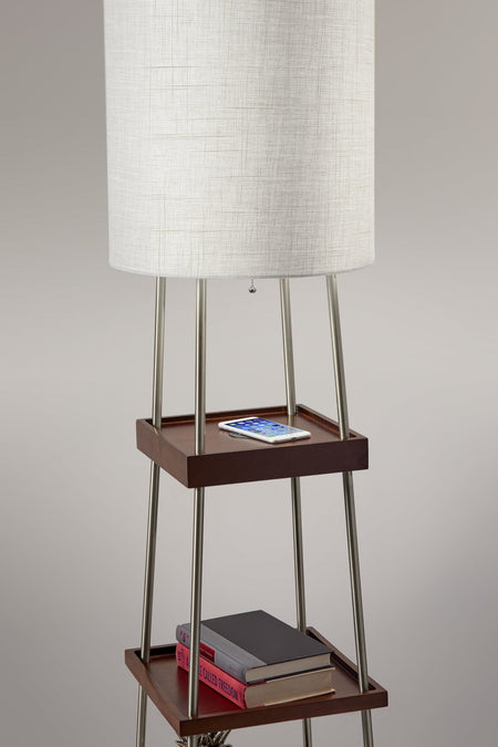 Henry AdessoCharge Shelf Floor Lamp