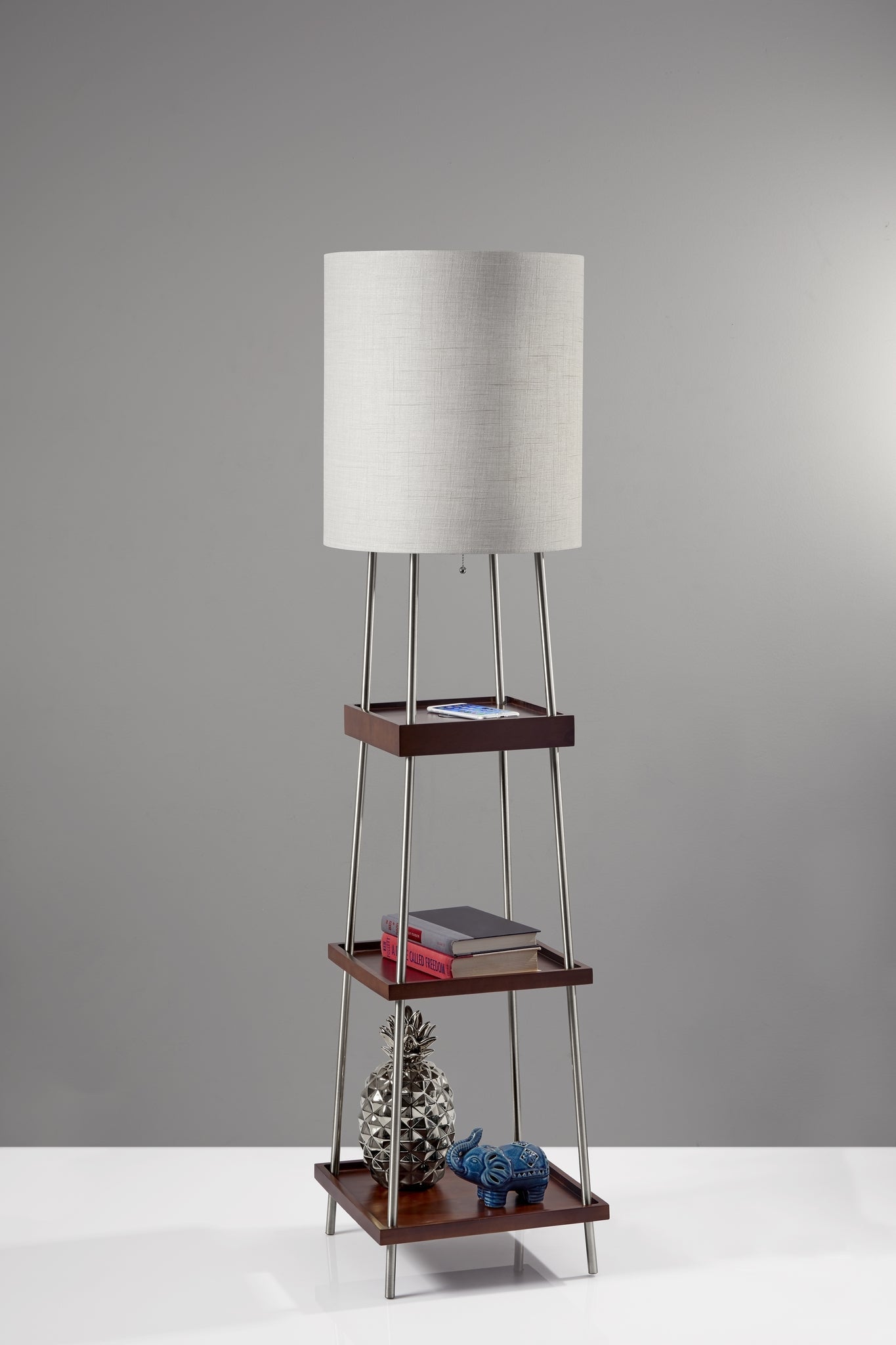Henry AdessoCharge Shelf Floor Lamp