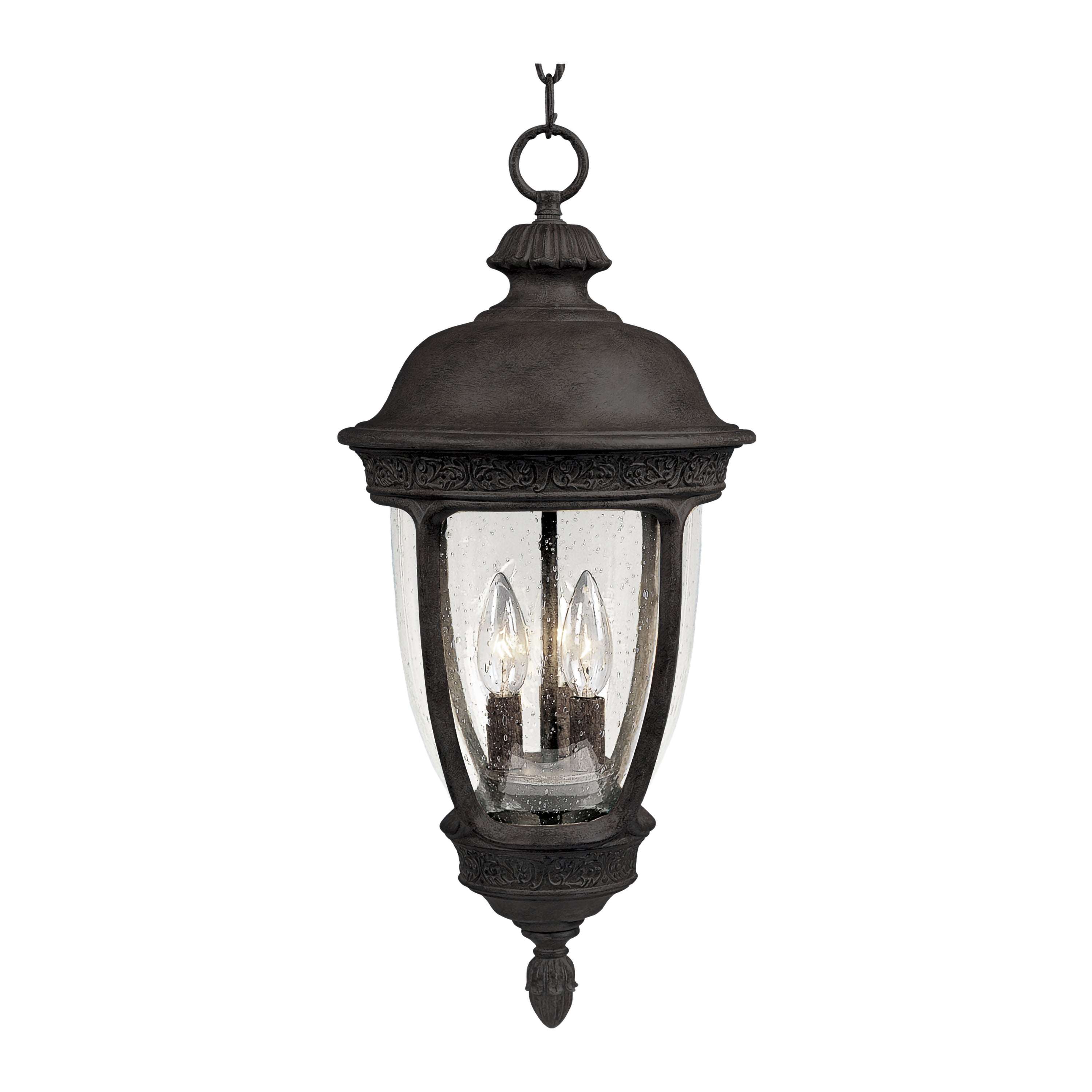 Knob Hill Cast 3-Light Outdoor Hanging Lantern