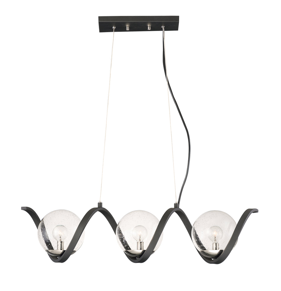 Curlicue 3-Light Pendant