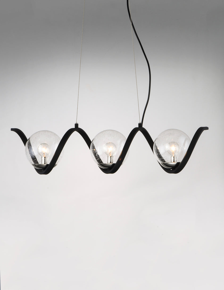 Curlicue 3-Light Pendant