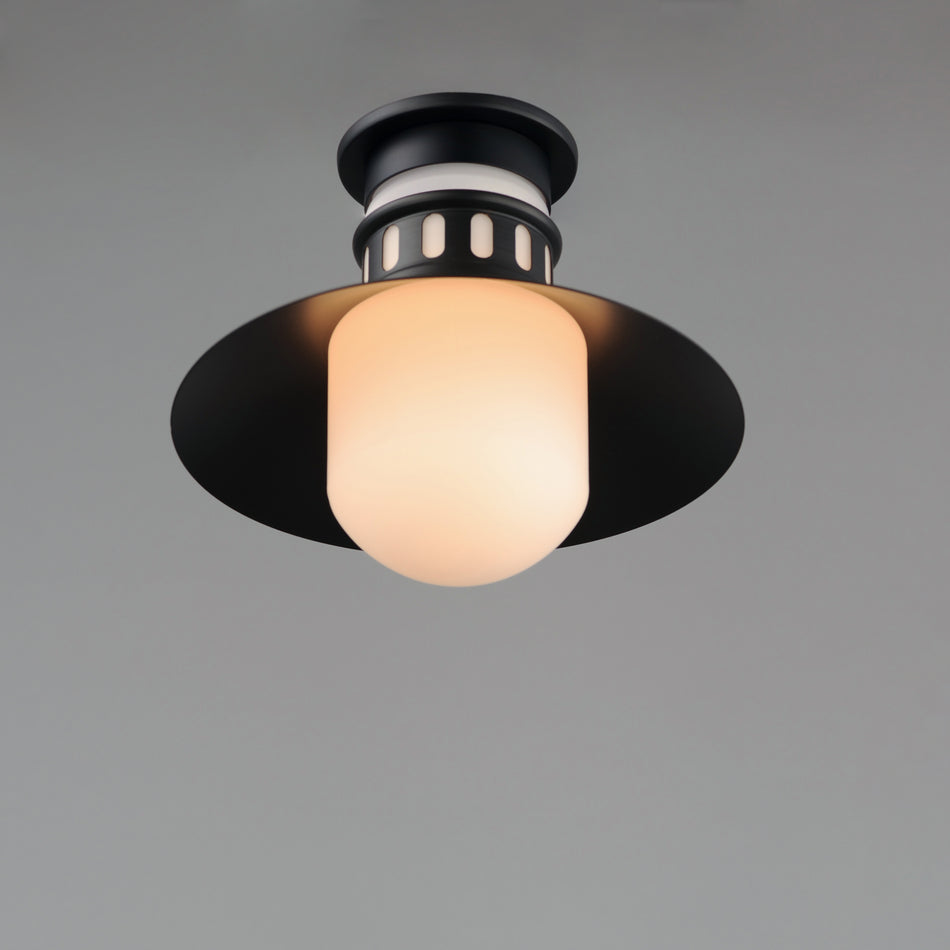 Admiralty 1-Light Outdoor Flush Mount