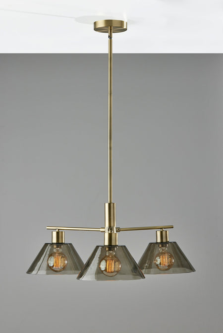 Zoe 3 Light Chandelier