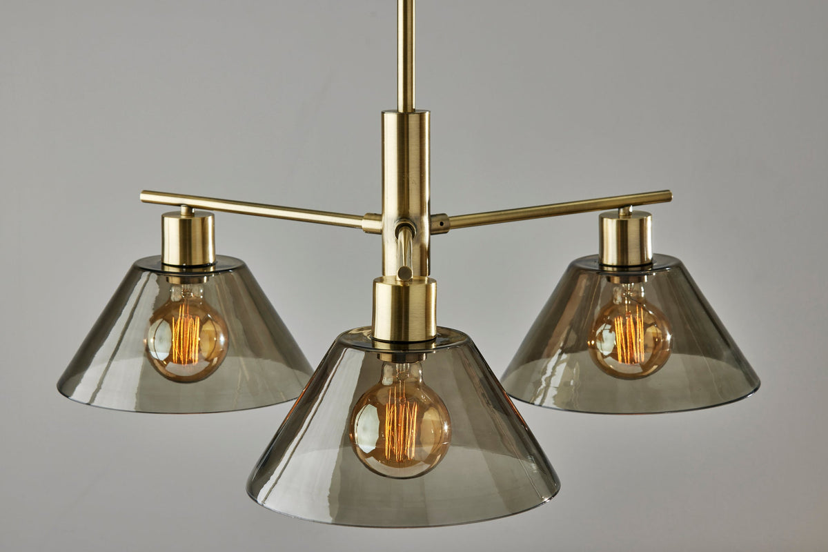 Zoe 3 Light Chandelier