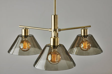 Zoe 3 Light Chandelier