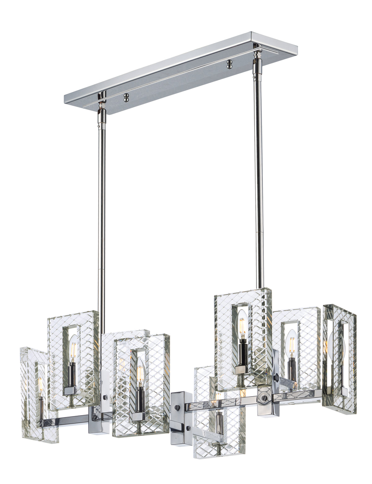 Suave 8-Light Linear Chandelier