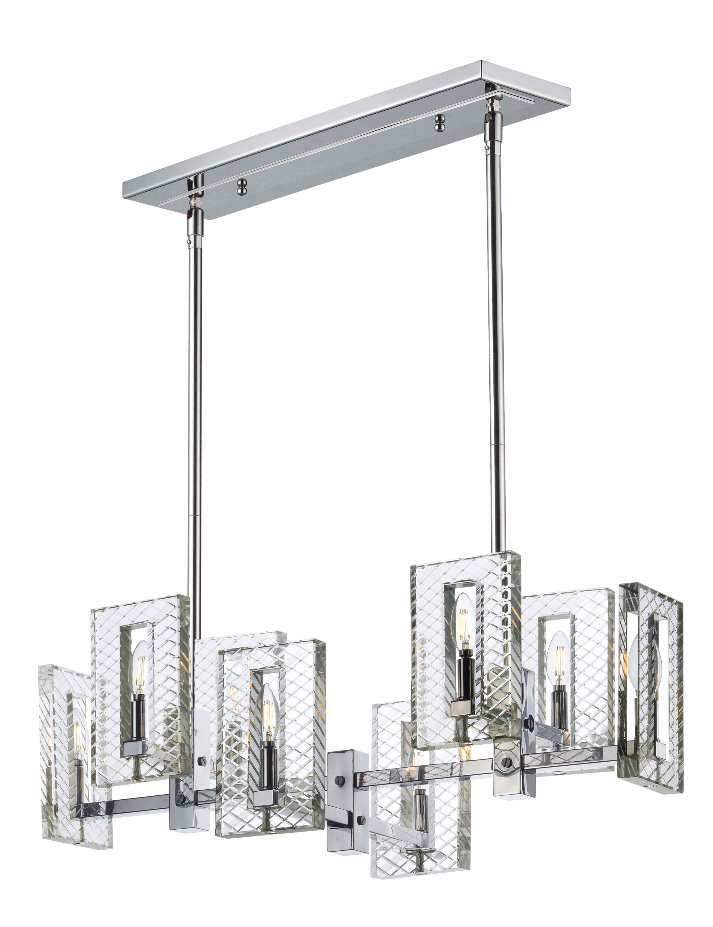 Suave 8-Light Linear Chandelier