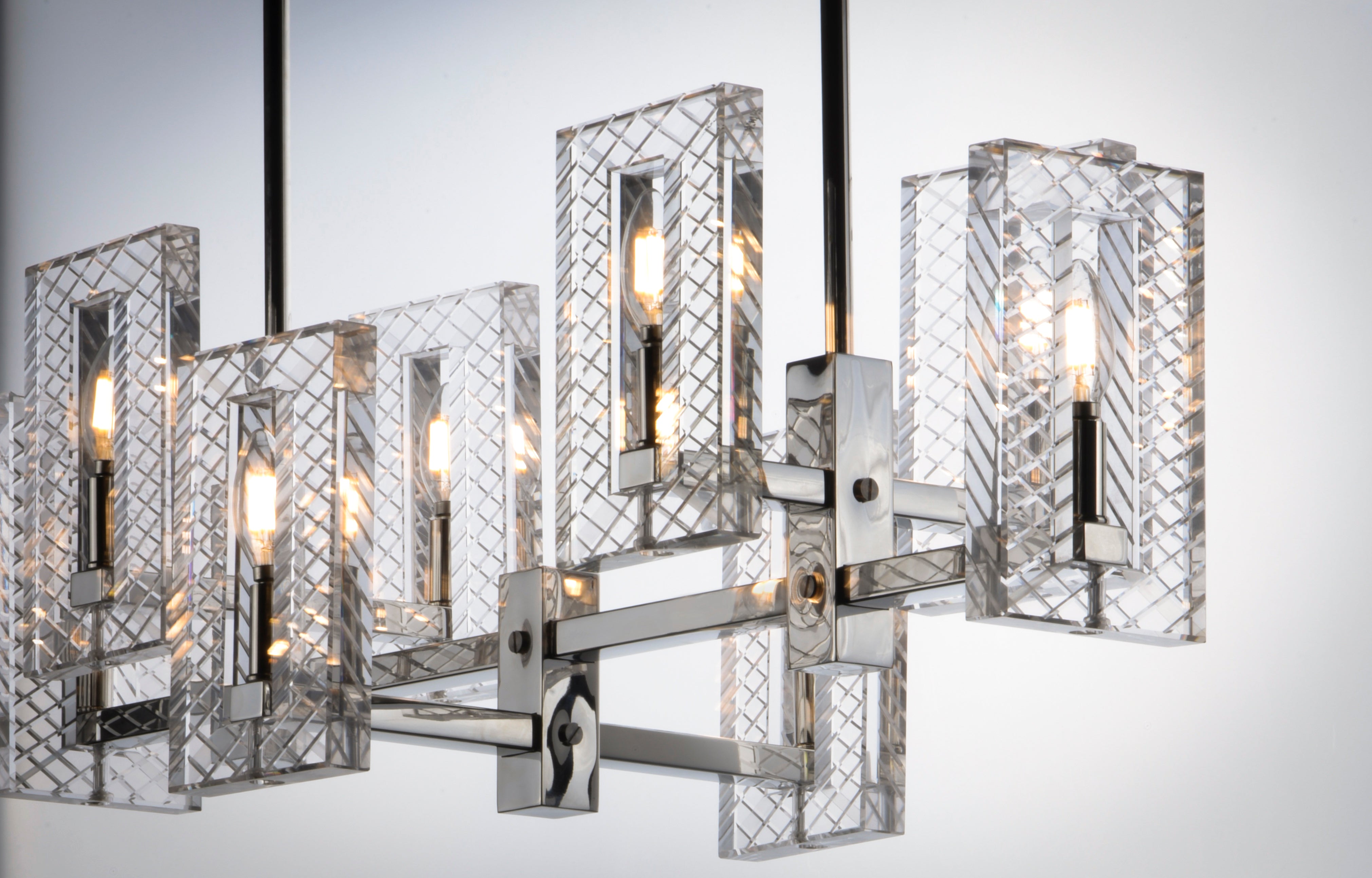 Suave 8-Light Linear Chandelier