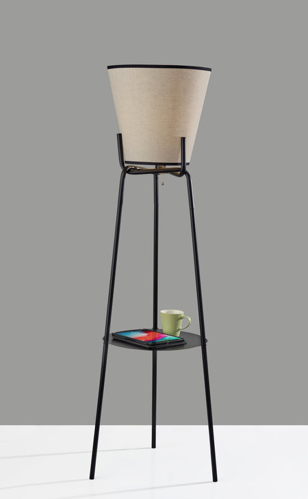 Zeek Shelf Floor Lamp
