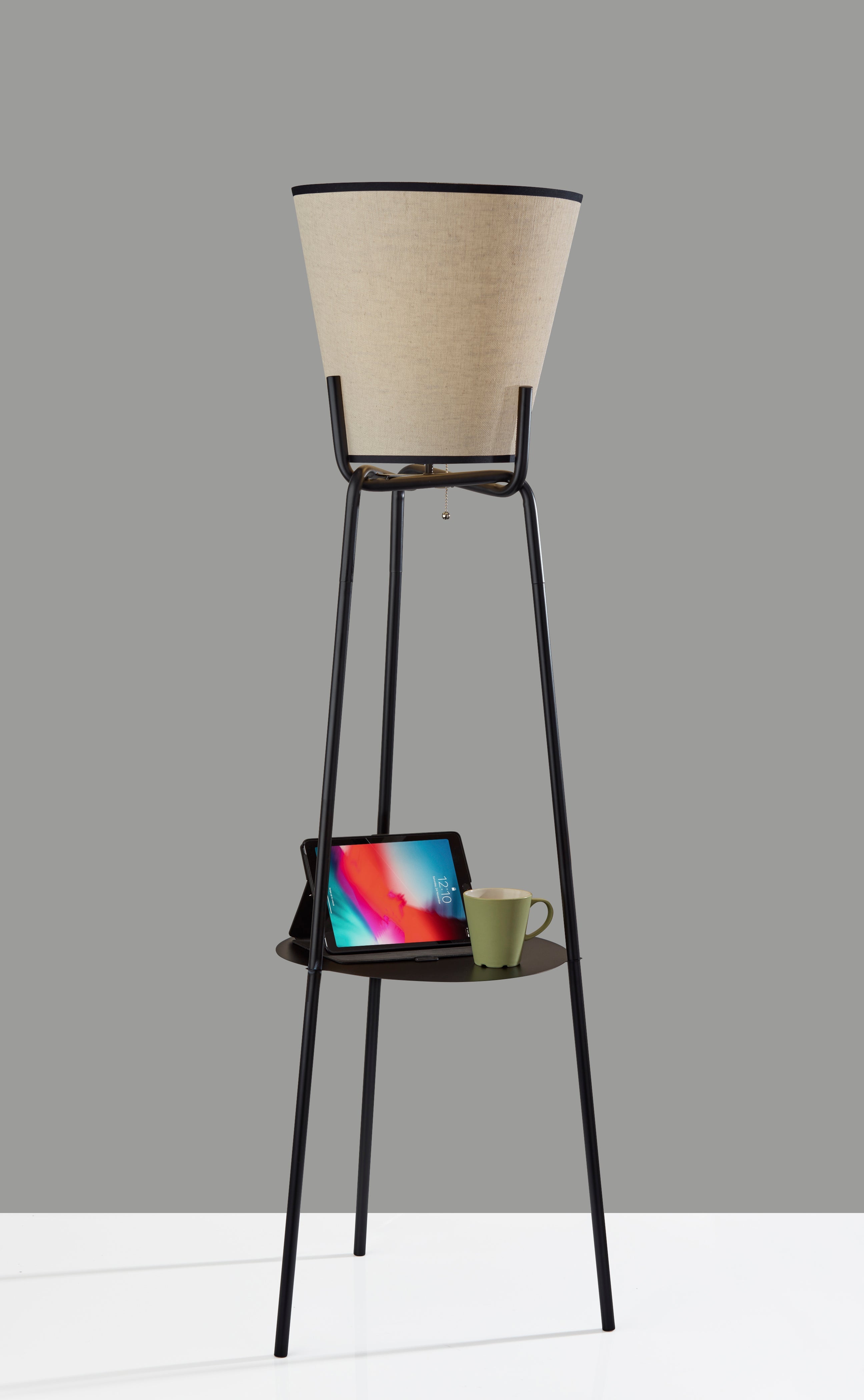 Zeek Shelf Floor Lamp