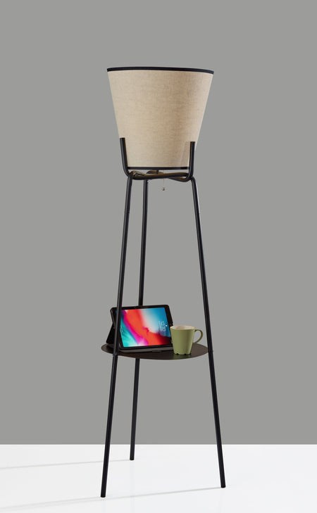 Zeek Shelf Floor Lamp