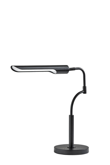 Zane LED Desk Lamp w. Smart Switch- Black