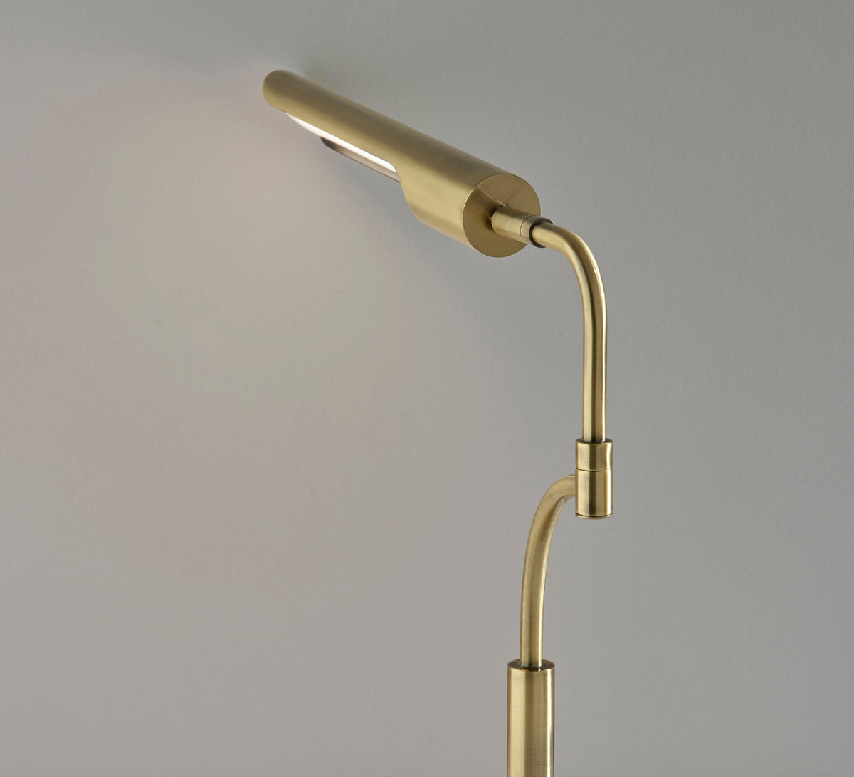 Zane LED Desk Lamp w. Smart Switch- Antique Brass