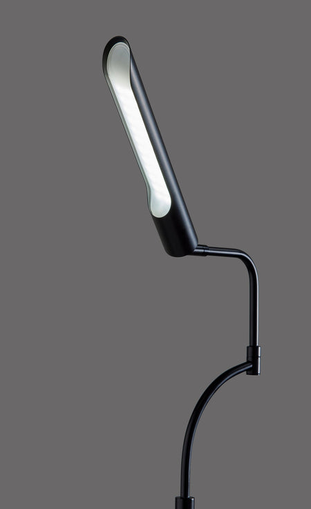 Zane LED Floor Lamp w. Smart Switch- Black