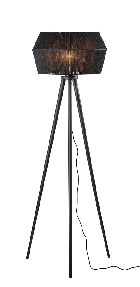 Montana Floor Lamp- Black