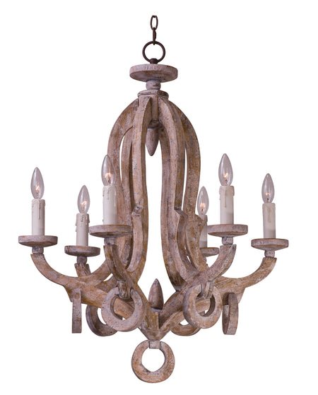Olde World 6-Light Chandelier