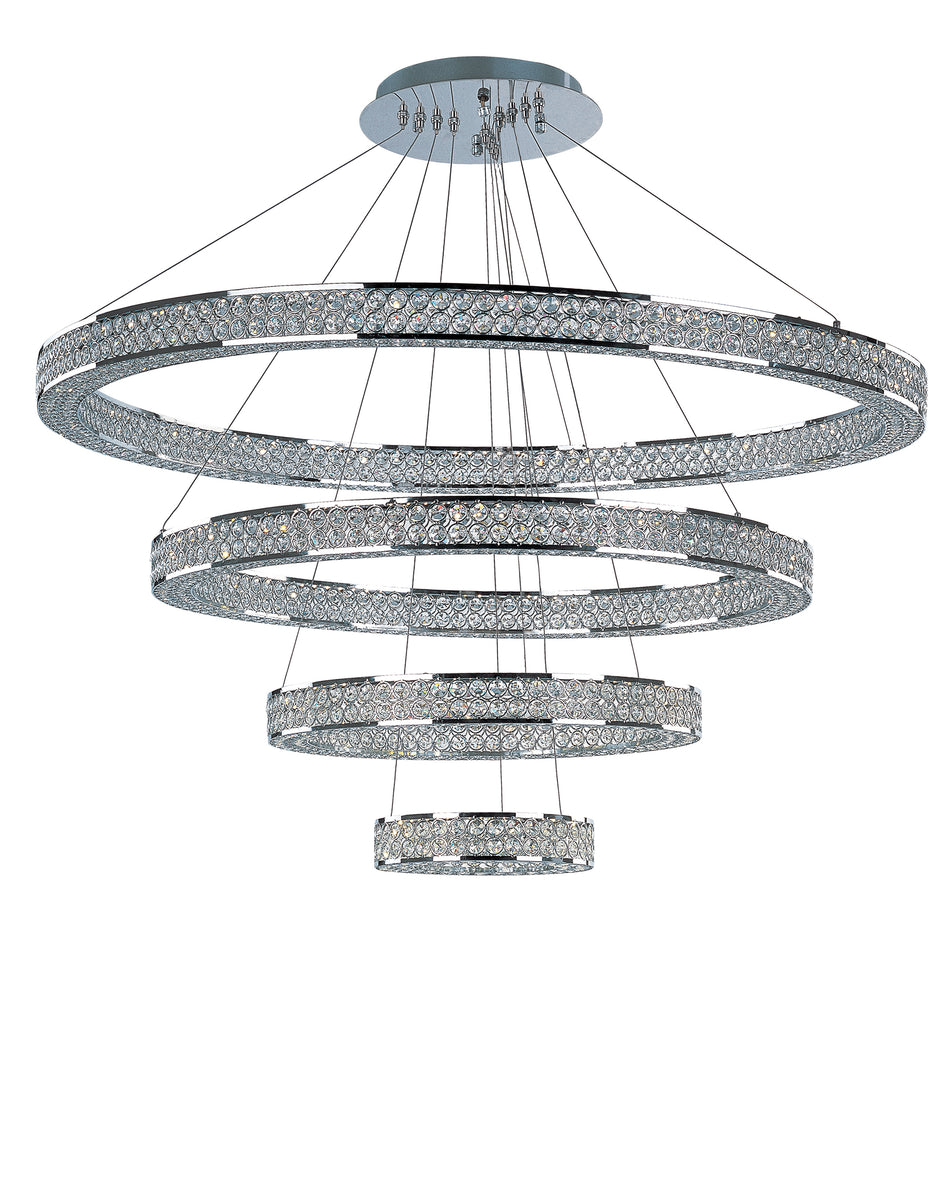 Eternity 4 Tier 40" LED Chandelier
