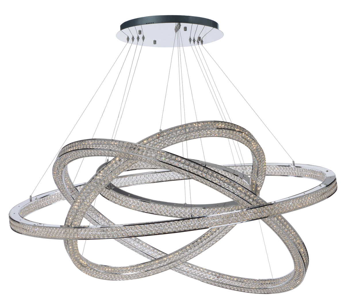 Eternity 4 Tier 60" LED Chandelier