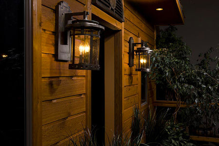 Santa Barbara VX 3-Light Outdoor Wall Lantern