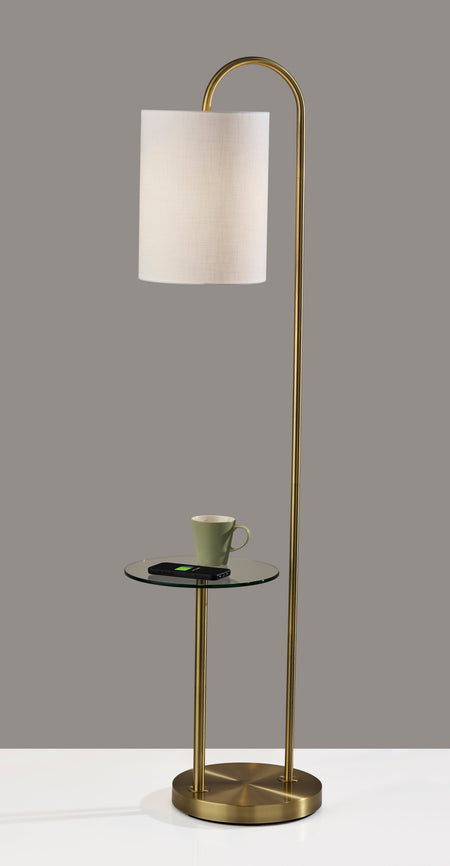 Amira Shelf Floor Lamp