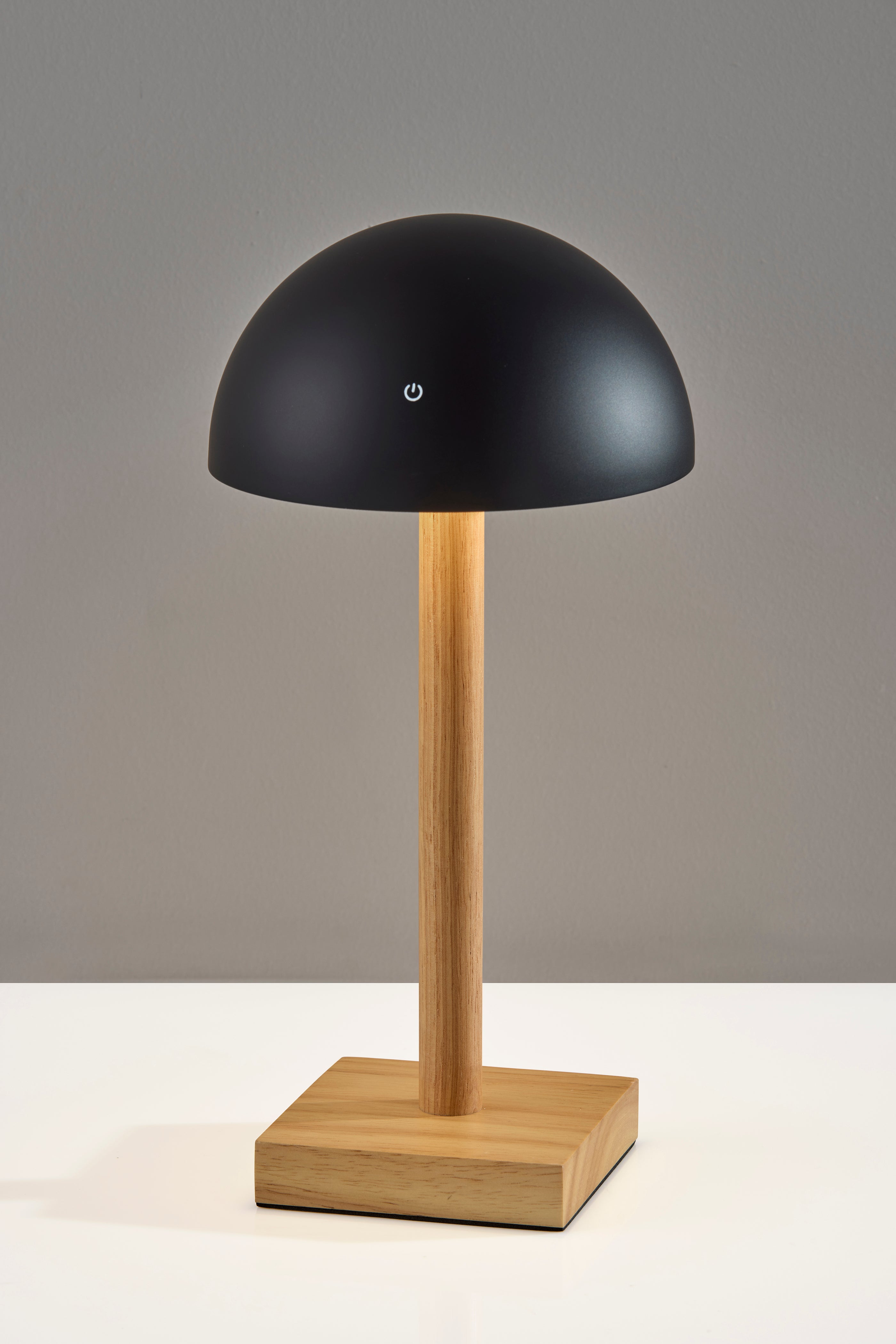 Nash LED Cordless Table Lamp- Black