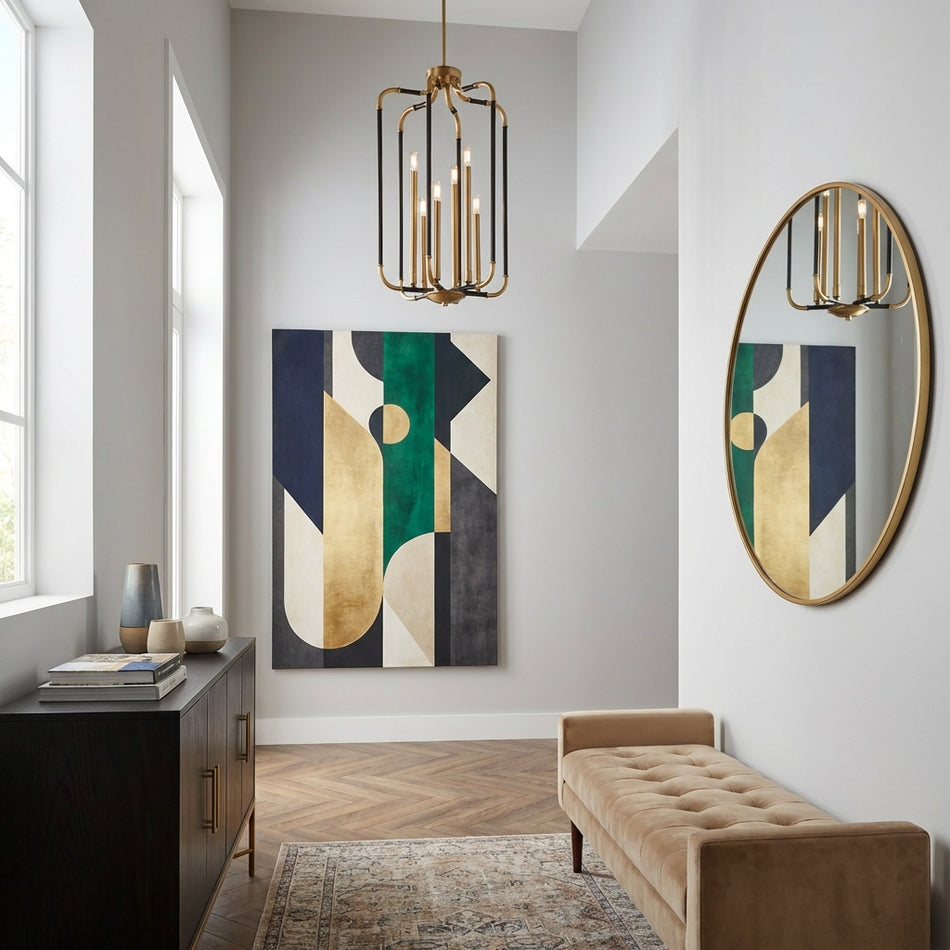 Minka Lavery Liege 6 Light 19" Wide Taper Candle Chandelier