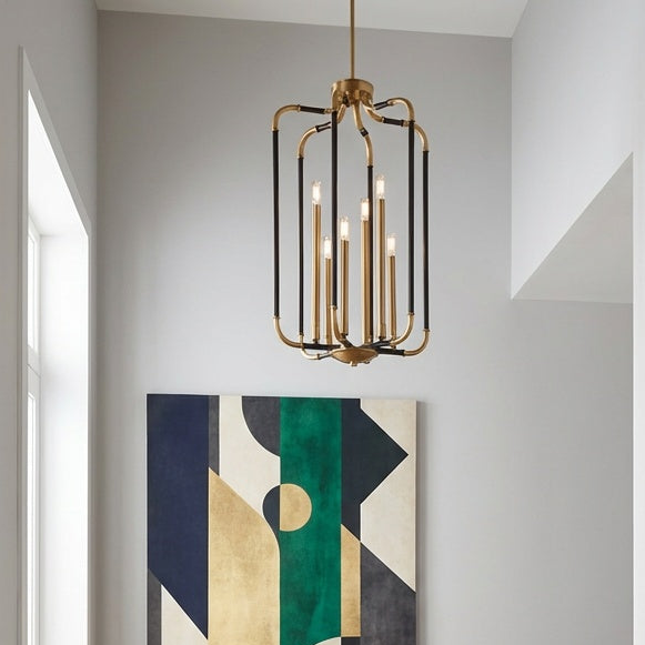 Minka Lavery Liege 6 Light 19" Wide Taper Candle Chandelier