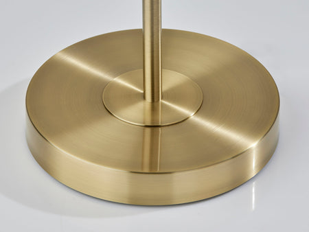 Vega Torchiere- Antique Brass