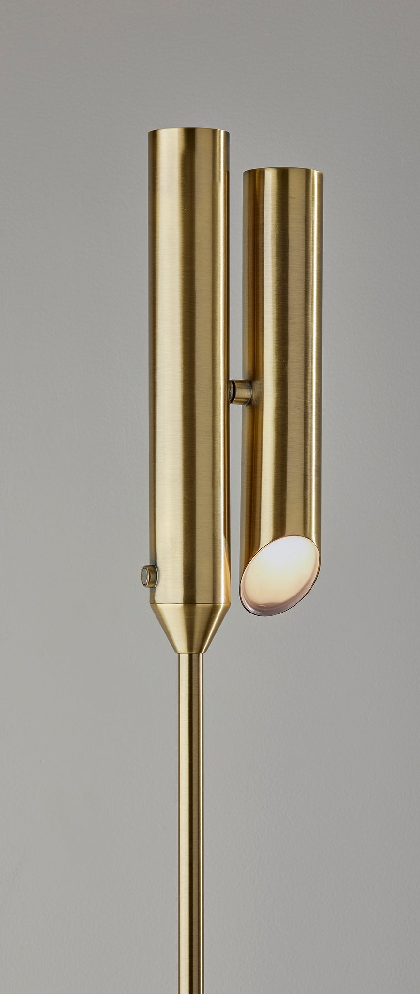 Vega Torchiere- Antique Brass