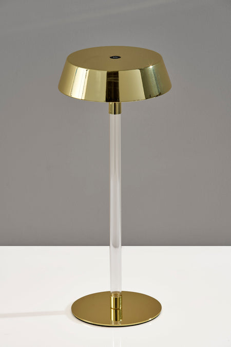 Orla LED Cordless Table Lamp- Gold