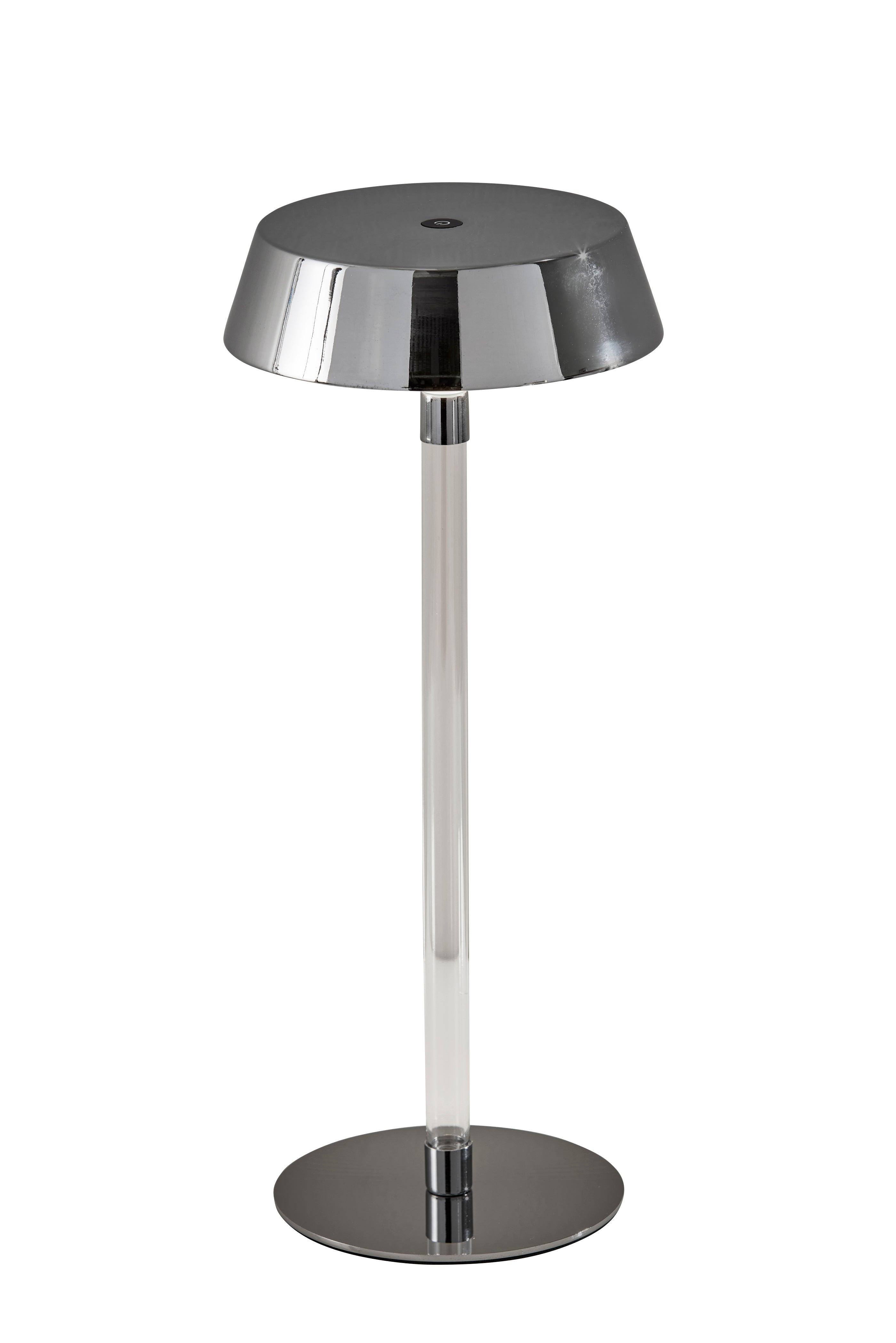 Orla LED Cordless Table Lamp- Chrome