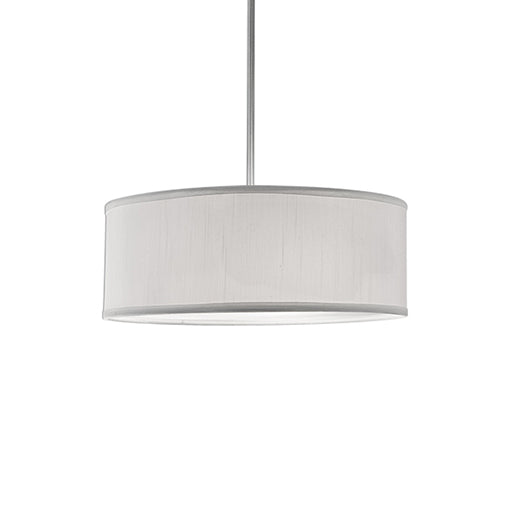 Gregory 15-in White 3 Lights Pendant by KUZCO
