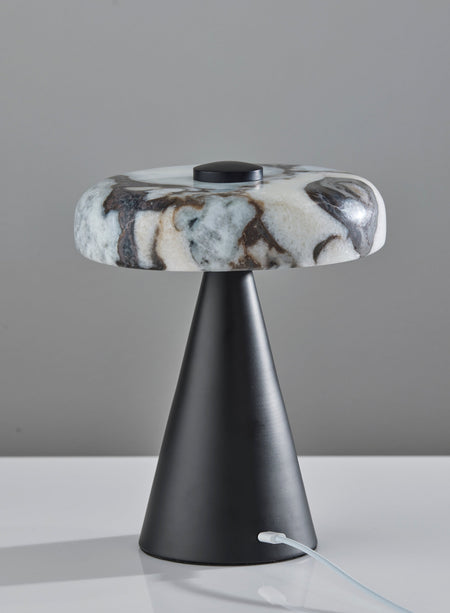 Randy LED Cordless Table Lamp- Black