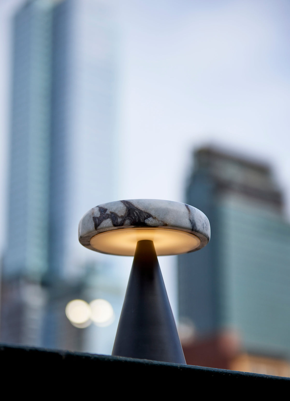 Randy LED Cordless Table Lamp- Black
