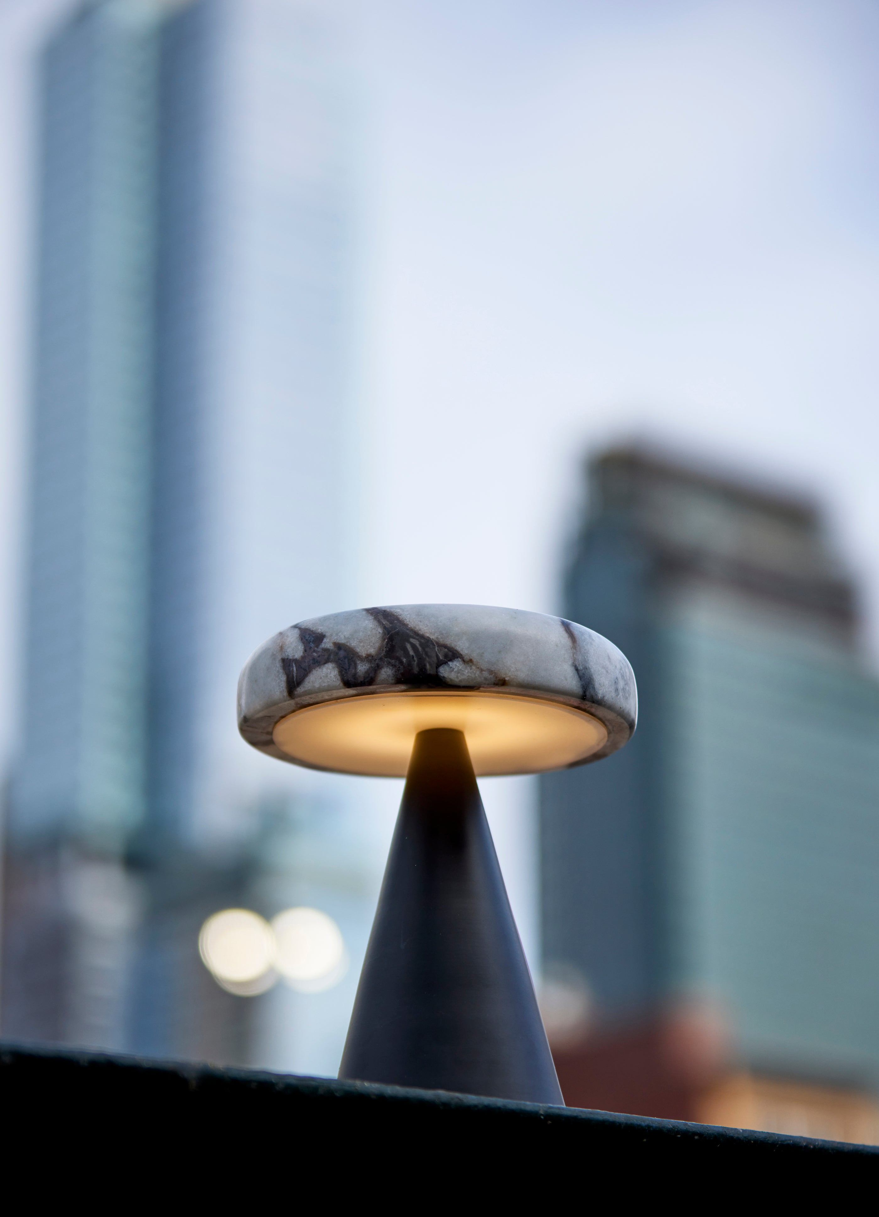 Randy LED Cordless Table Lamp- Black