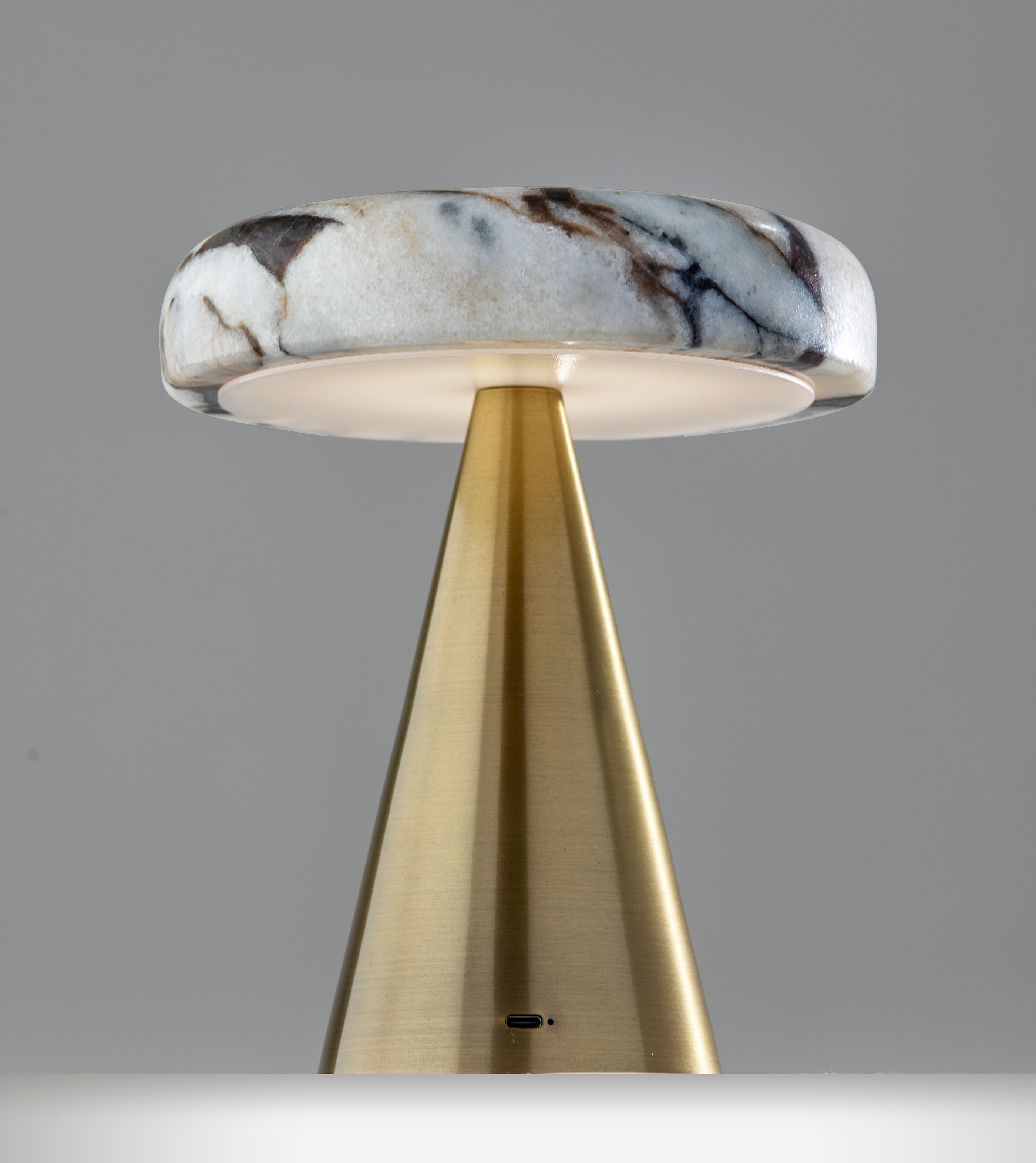 Randy LED Cordless Table Lamp- Antique Brass