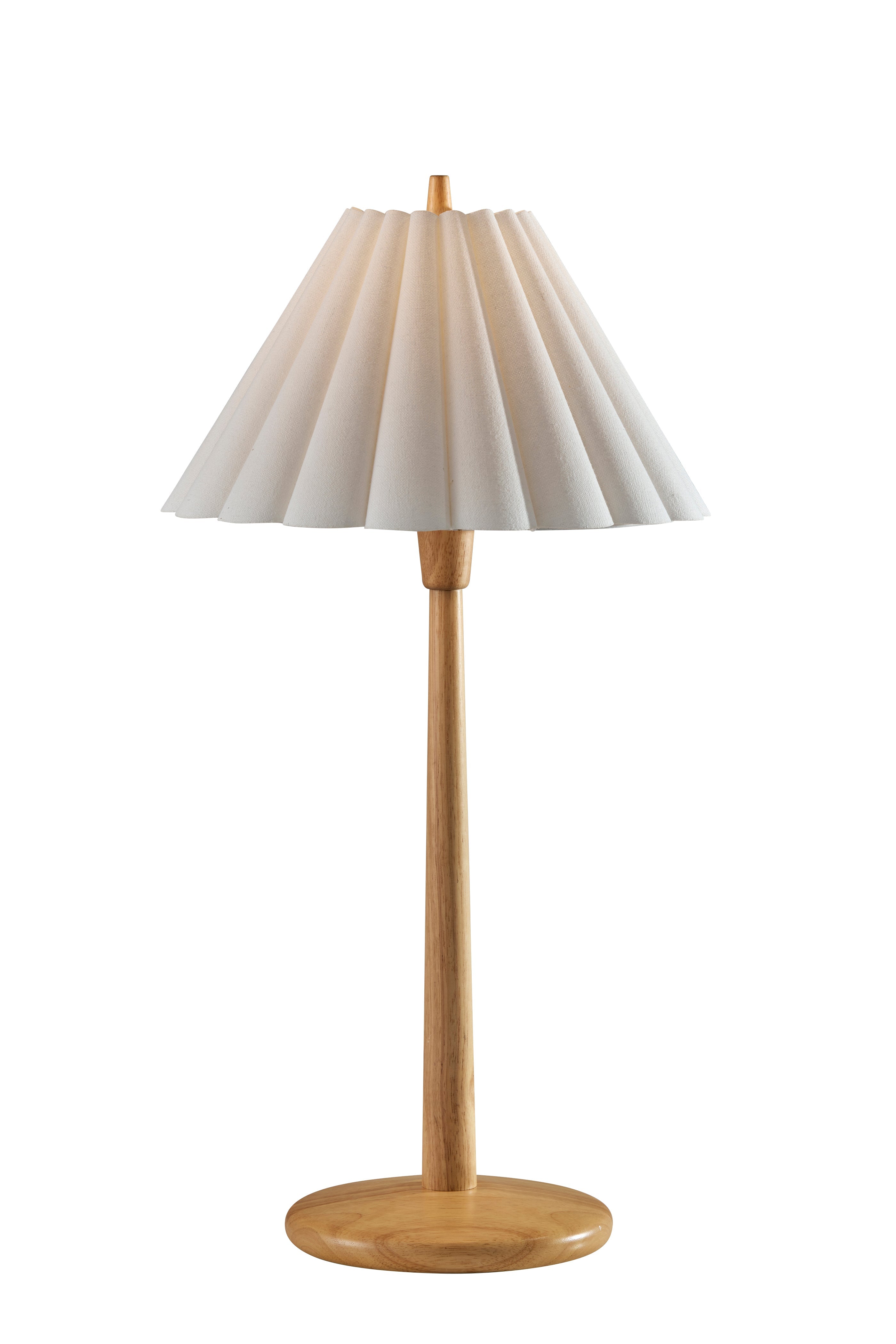 Scallop Table Lamp- Natural