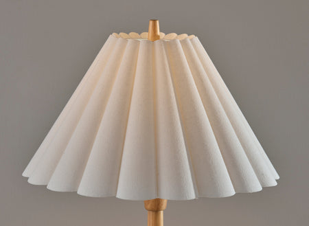 Scallop Table Lamp- Natural