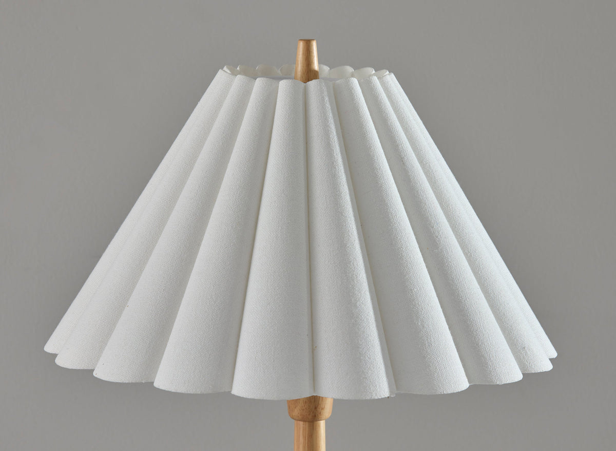 Scallop Table Lamp- Natural