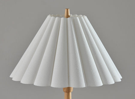 Scallop Table Lamp- Natural