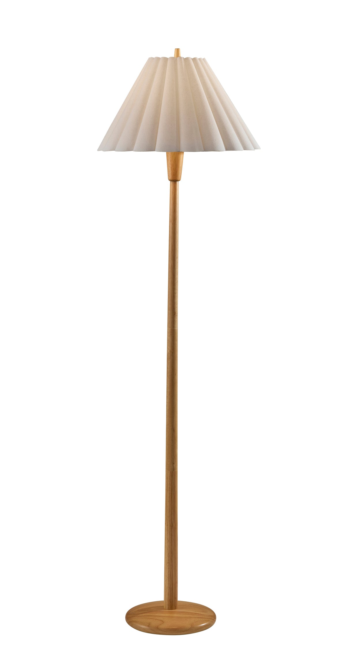Scallop Floor Lamp- Natural